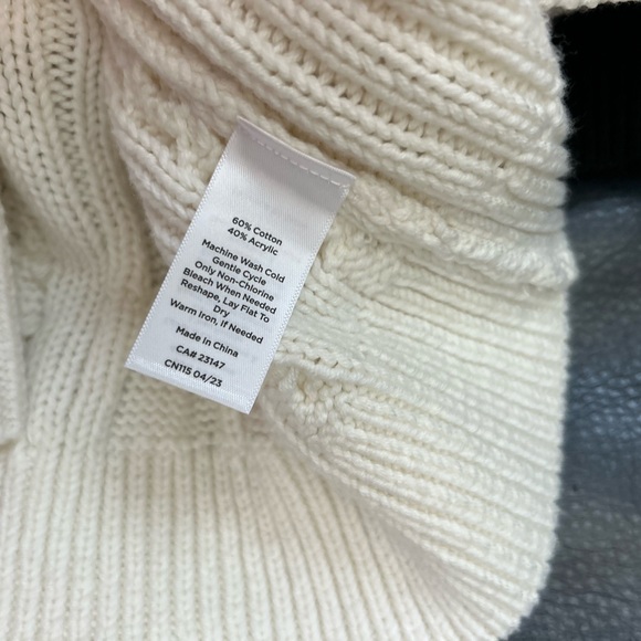 Haven Well Within Cream Open Front Cable Knit Cardigan - Picture 7 of 7